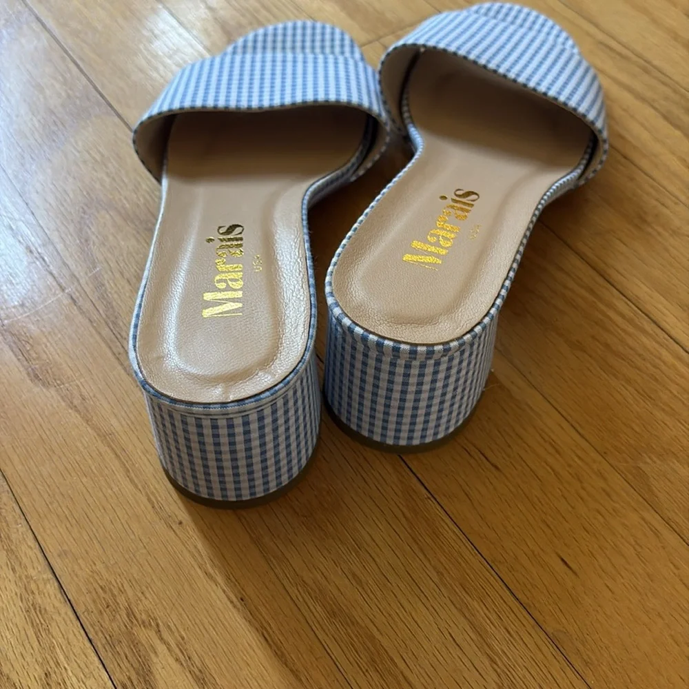 Marais Gingham Sandals - Picture 3 of 6